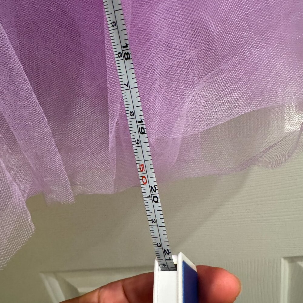 Custom  made lilac tutu skirt - Picture 6 of 6